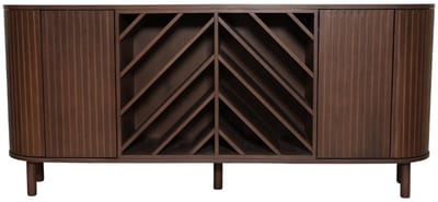 Deja Living Dressoir Acuna - Eiken Hout - Incl. Opbergruimte - 180x40x80cm