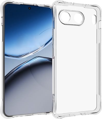 Coverup Hoesje - Geschikt voor OnePlus Nord 4 Hoesje - Coverup TPU Back Cover met AirBag Corners - Transparant