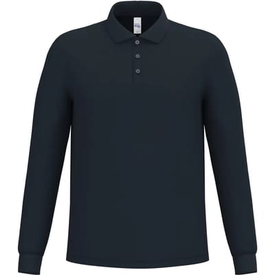 Polo met lange mouwen iDeal Basic Brand
