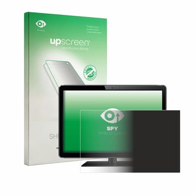 upscreen - privacy screenprotector voor Alles-in-één PC's met 15.3 inch-scherm [329 mm x 205.6 mm, 16:10] Folie Beschermfolie Blauwlichtfilter
