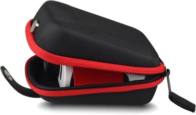 Afstandsmeter Houder - Golf Accessoire - Veilige Opslag - Magnetische Gesp - Hoge Capaciteit - Zwart Rood