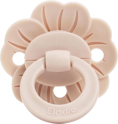 Elodie Binky Bloom 3m+ fopspeen - Fopspeen - Fopspenen- Silicone fopspeen - Powder Pink
