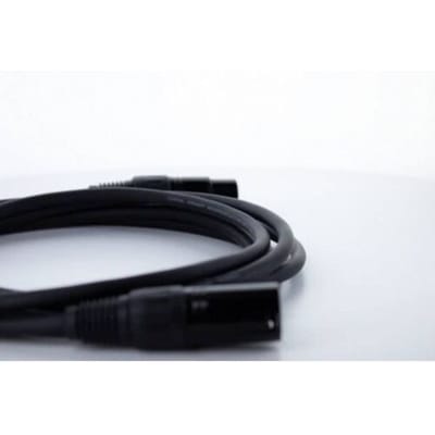 Cordial EM 10 FM XLR Verbindingskabel [1x XLR-bus 3-polig - 1x XLR-stekker 3-polig] Zwart