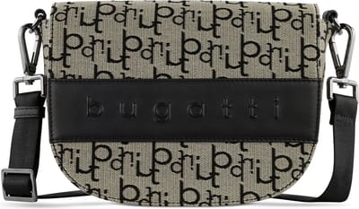 bugatti Schoudertas Elea Shoulderbag Black Beige