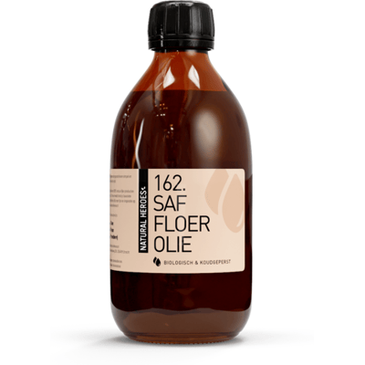 Natural Heroes Saffloerolie (Biologisch & Koudgeperst) - 300 ml