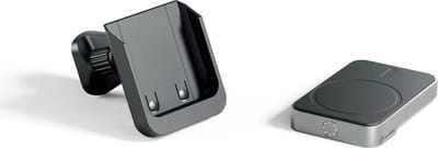ALOGIC Matrix+ Universal Wireless Car Charger with 5000mAH Wireless Magnetic Power Bank and Air Vent Mount