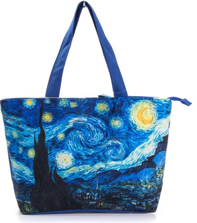 Robin Ruth Shopper Tas Small 38x25cm Van Gogh - Sterrennacht