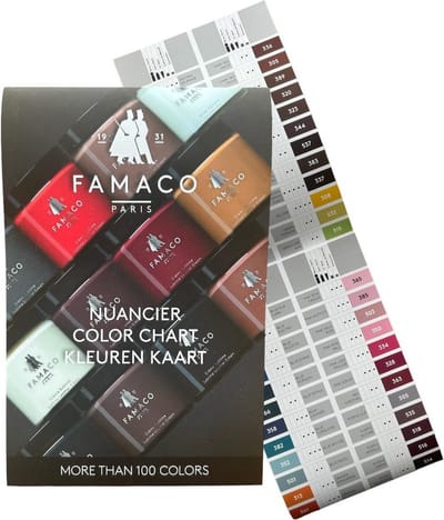 Famaco Kleurkaart - Handige kleurkaart om kleuren te vergelijken