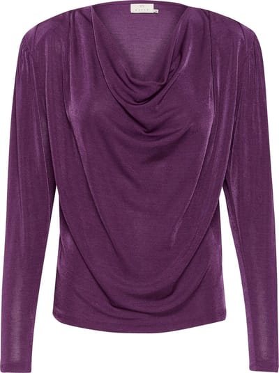 Kaffe KAgina Jersey Dames Blouse -Gloxinia