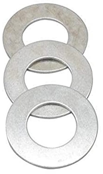Dailygoods- Verloopringen Set van 3 - Zaagreductie Ringen - Roestvrij Staal - Dikte 1,2 mm - Buitendiameter 30 mm - Binnendiameter 16 mm - Zaagblad Bush