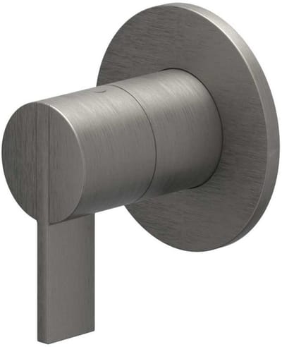 IVY Pact Afbouwdeel Inbouw 2-Weg Stop-Omstel - Geborsteld Metal Black PVD
