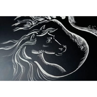 Verpakking van 5 vellen Clairefontaine Carte àgratter