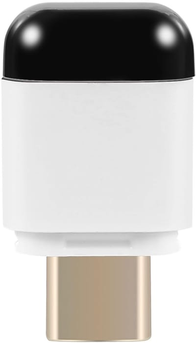 Dailygoody - Ir-afstandsbedieningsadapter - Universele USB C Ir voor Smart Home-apparaten - Klein en handig - Bedien tv en airco - Geschikt voor type-
