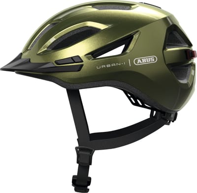 Fietshelm ABUS URBAN-I 4.0 pepper green M - 54-58 cm - groen - Geschikt voor gebruik op elektrische fietsen - stadsfietsen - 270 g