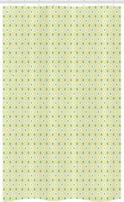 ABAKUHAUS Douchegordijn – Marokkaanse stijl – 120x180 cm – Seafoam