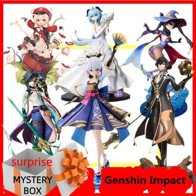 Genshin Impact Anime Figuur Blind Box Willekeurig Personage Verzamelspeelgoed Actiefiguur Mooi Cadeau voor Fans Mysteriedoos Loterij Model