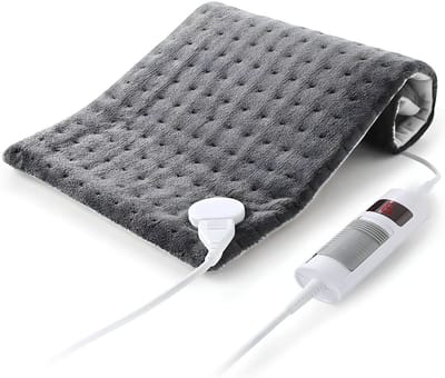 SP® Warmtekussen - 6 Instellingen - Elektrisch Warmtekussen - Verwarmingskussen - Grijs - 32cm x 15cm x 9cm