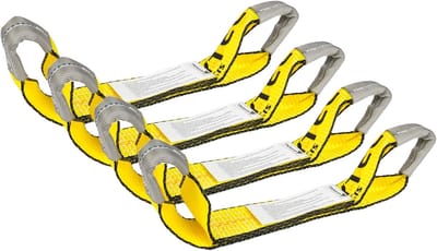 Vervangende Hondenriemen - Korte Lussen Riemen - Hondenuitlaten - Genade Ooglus - 2 "x 16"