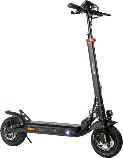 vankel E5PRO Elektrische Step - 375Wh Accu - Actieradius 30 km - 500W Motor - Cruise Control - Anti-diefstalmodus - Slimme bediening via Bluetooth en App -10 Inch Honeycomb Anti-lek Banden - Schijfrem&V-rem - Opvouwbare