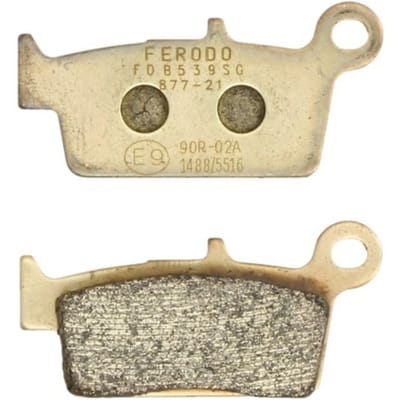Plaquette de frein Ferodo pour Scooter Sachs 80 SR 1996 403 / AV / FDB539SG Neuf