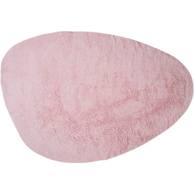 Wasbaar Vloerkleed Beach - Pink 160 x 230 cm - Organisch Design Vloerkleed Wasbaar in Scandinavische / Kinderkamer Stijl