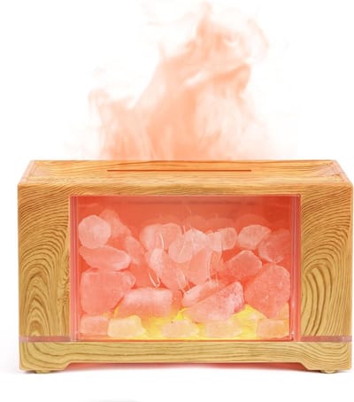 Ultrasonische 2-in-1 Aroma Diffuser en Luchtbevochtiger met 4 LED Kleuren, 150ml Capaciteit, 4 Timers en Automatische Uitschakeling bij Geen Water