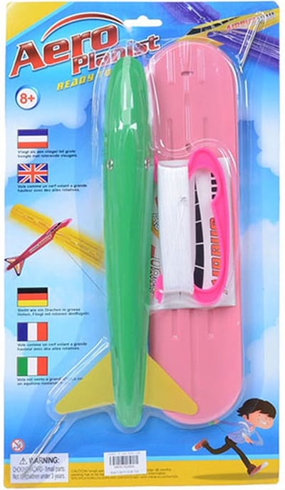 HOT Sports + Toys propellorvliegtuig Flying Dutchman groen speelgoed.