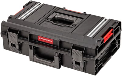 Toolbrothers RHINO XXL gereedschapskoffer ECO Work+ hoogte M 15,4 l IP66 met uitneembare tussenschotten + boxen