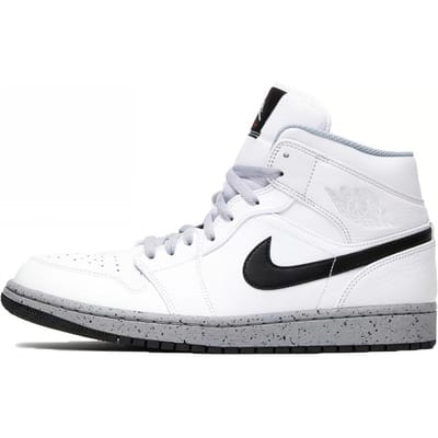 Jordan 1 Mid White Cement 554724-115 42.5 white