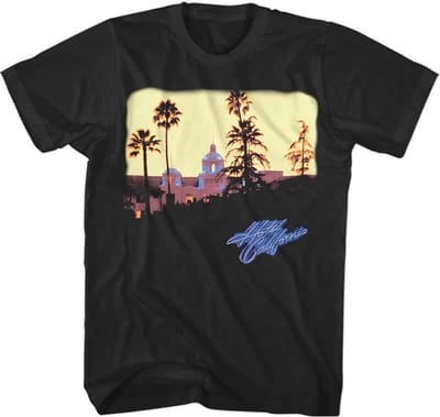 Eagles - Hotel California Heren T-shirt - 3XL - Zwart
