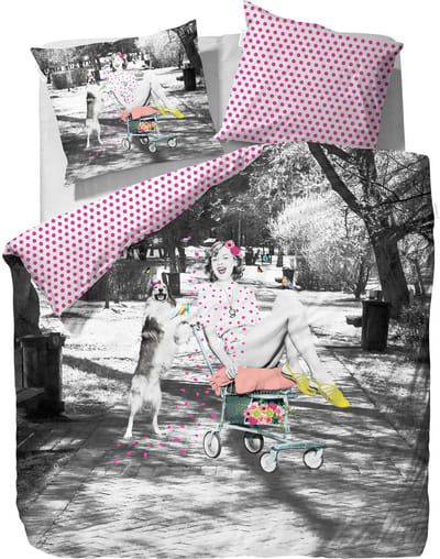 Covers & Co Liz Dekbedovertrek - Eenpersoons - 140x200/220 cm - Multi