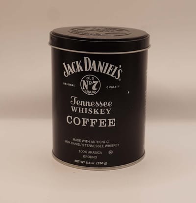 Jack Daniel's koffie bus met koffie - koffie van Jack Daniel's - Koffie bus 250 gram van Jack Daniel's Tennessee Whiskey - keuken licentie artikelen Jack Daniel's