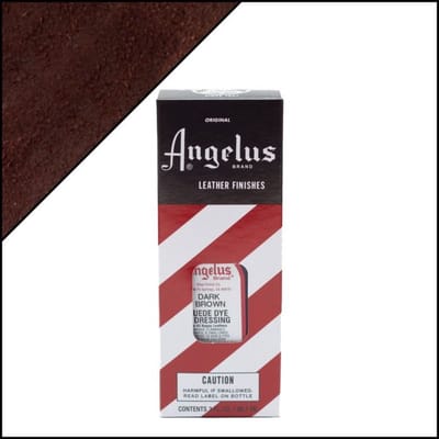 Angelus Suède Dye - Indringverf - voor suède stoffen - 90 ml - Donkerbruin