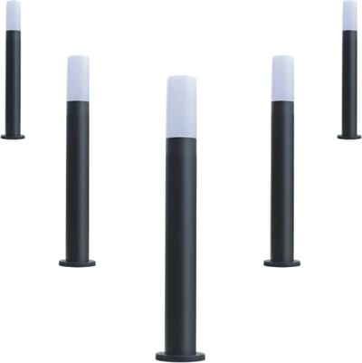 Tuinpaal 60cm 220V IP65 ZILVER - Overig - Zilver - Argent - SILUMEN