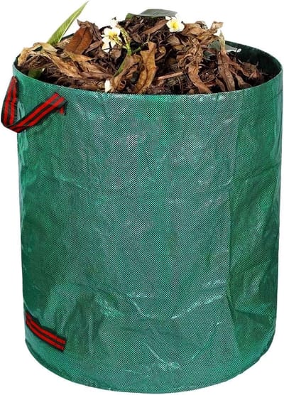 Tuinafvalzakken - Bladzakken Compostzakken - Tuinonderhoud - Scheurbestendig Materiaal - 300L - Groen