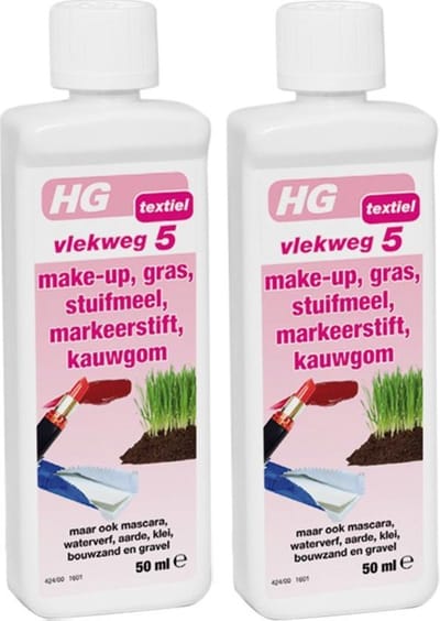 Hg Vlekweg Nr5 make-up, gras, stuifmeel, markeerstift en kauwgom - 2 Stuks !