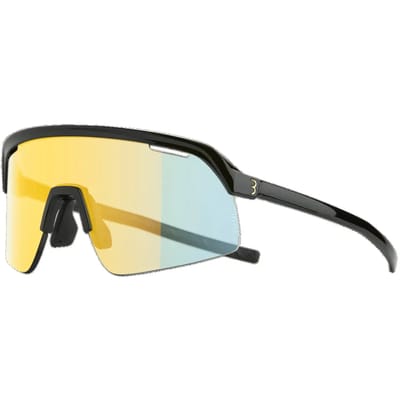BBB Cycling Valor PH Professionele Meekleurende Fietsbril Heren en Dames - Fotochromatische Sportbril - Wielrenbril Anti-Condens - Glanzend Zwart Goud - BSG-81PH