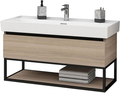 ALONI SHARP wastafelonderkast – 100 cm – Eikennoot