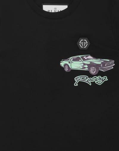 Jersey T-Shirt Round Neck Ss Cars Racing
