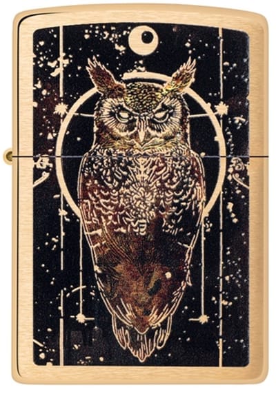 Zippo Owl Design