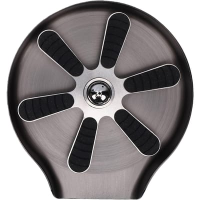 Lave-tasses Automatique pour Évier de Cuisine Acier Inoxydable 304 Appuyer pour Nettoyer Rinceur de Verres avec Tube de 800 MM Écrou en Cuivre Gris