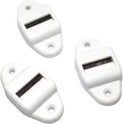 Dailygoods- Riemgeleiding 8 Stuks - Riemgeleider met Borstelafdichting - Geschikt voor Riemen tot 23 mm - Vermindert Wrijving - Verlengd Levensduur - Kunststof - Rolluikgeleider