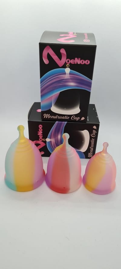 Noenoo Herbruikbare Menstruatiecup - De Kleinste Menstruatie cup XS - Medisch gecertificeerde Siliconen