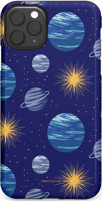 Casetastic Hoesje Geschikt voor Apple iPhone 11 Pro Max - Stijlvolle Beschermende Duo-layer Case - Stralende ster