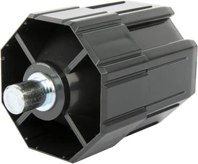 Schellenberg 80300 Maxi rolbus voor 60 mm achthoekige assen, SW 60, 72 mm lengte, boutdiameter 12 mm