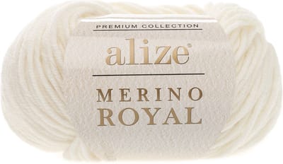 Alize Merino Royal Light Cream 62 Pakket 5 x 50 Gram