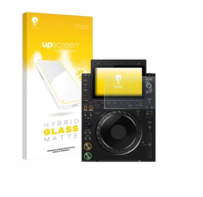 upscreen - Screenprotector voor Pioneer CDJ 3000X - Folie Beschermfolie Beschermglas matte