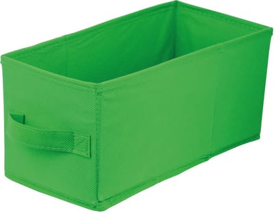 LAVITA® Opbergmand Textiel - 15x31x15 Groen - 1 stuk - Opbergbox Kast Organizer Opbergdoos - Kastlade Verdeler Voor Kleding Ondergoed Badkamer Kledingkast - Vouwdoos Stoffen Doos Opbergdozen