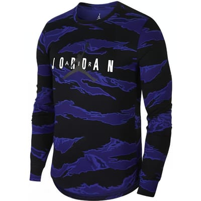 T-shirt Jordan Sportswear Homme Violet Noir Multicolore AH6330-428 L/175
