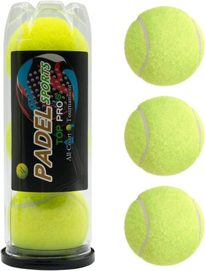 Tennis Ballen - Wedstrijd Ballen - Sporten Buiten - Hoge Elasticiteit - 3 Stuks - Geel Groen
